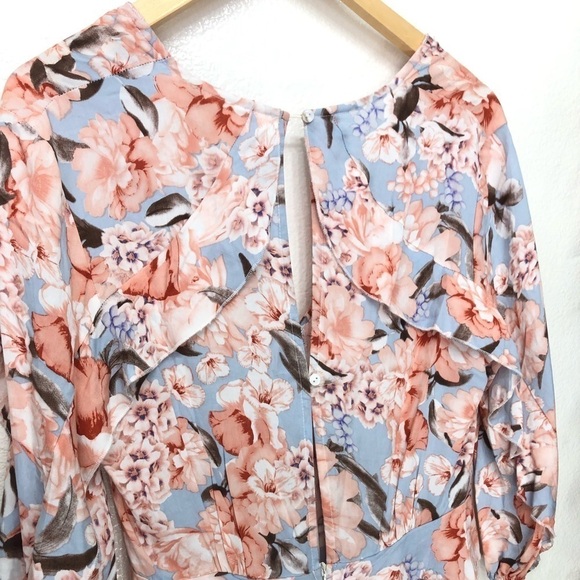 Jaase Floral Frill Romper - Picture 7 of 8